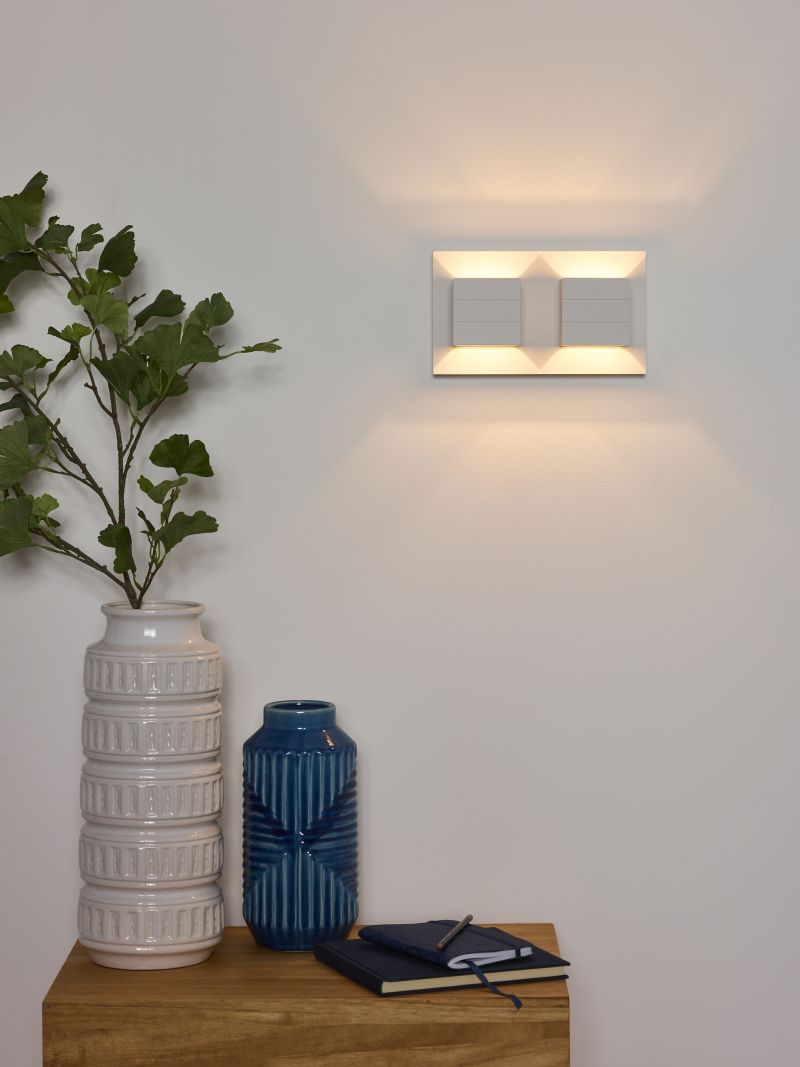 BOK 69B - Nástenné svietidlo - 2xG9/40W - Biela